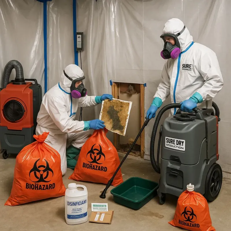 Contaminated Water Handling Protocols process in Rotan, TX