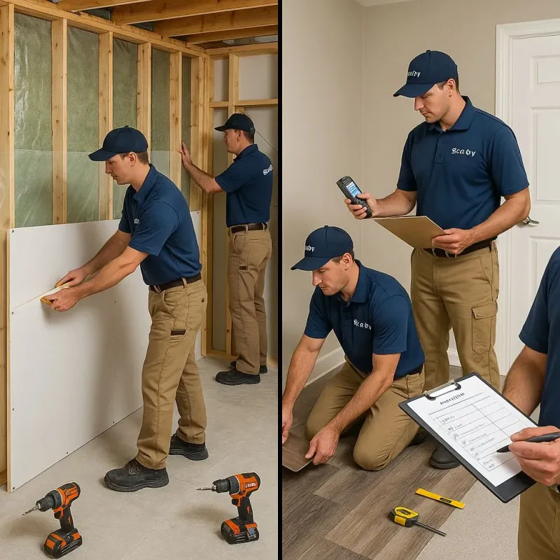 Repairs and Reconstruction process in Rotan, TX