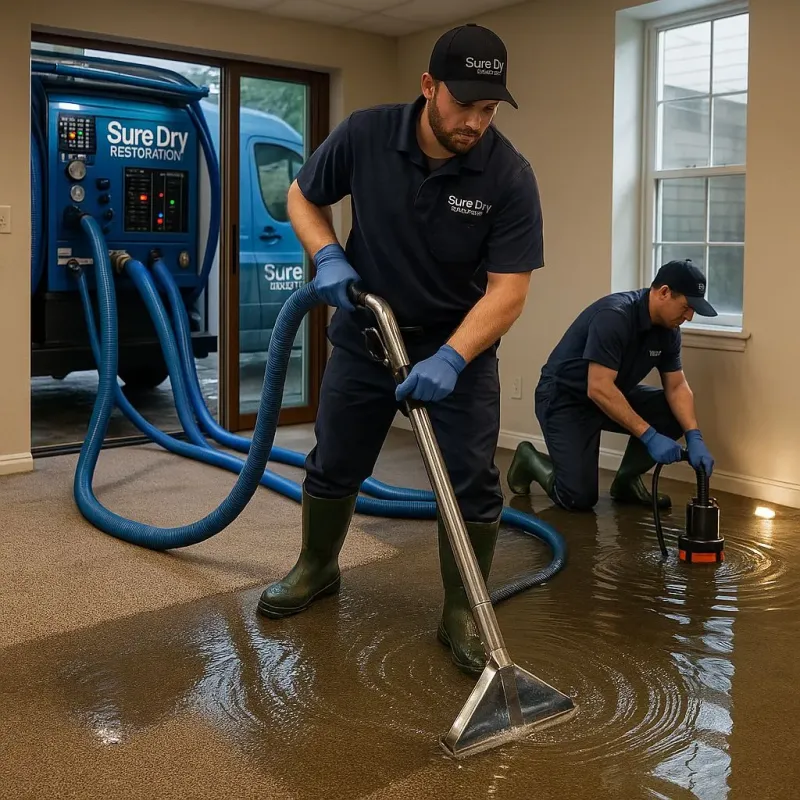 Water Extraction and Removal process in Rotan, TX
